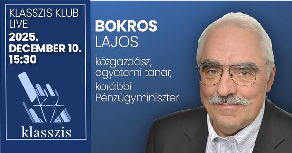 Bokros Lajos 2025. december 10. 15:30