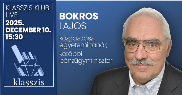 Bokros Lajos 2025. december 10. 15:30