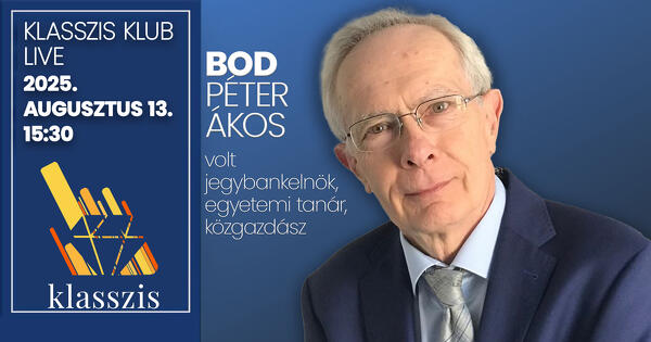 Bod Péter Ákos 2025. augusztus 13. 15:30