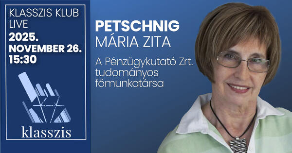Petschnig Mária Zita 2025. november 26. 15:30