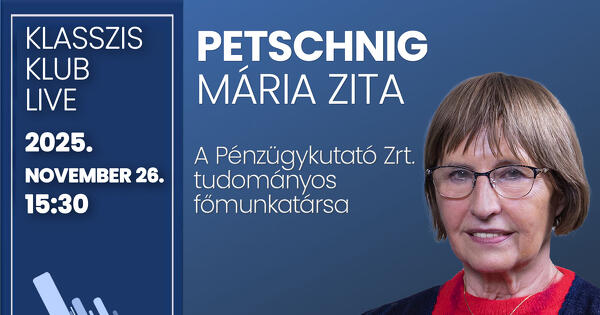 Petschnig Mária Zita 2025. november 26. 15:30