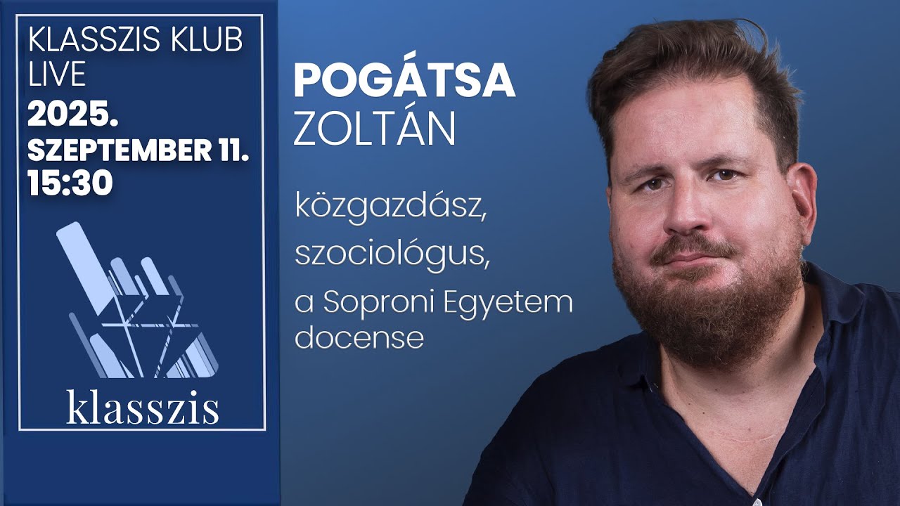 Klasszis Klub Live - Pogátsa Zoltán
